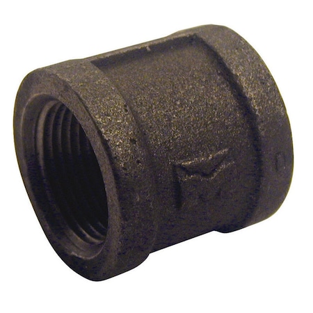 Streamline 521-201BG 0.25 in. Pipe Couplings - Black, 5PK 4067252